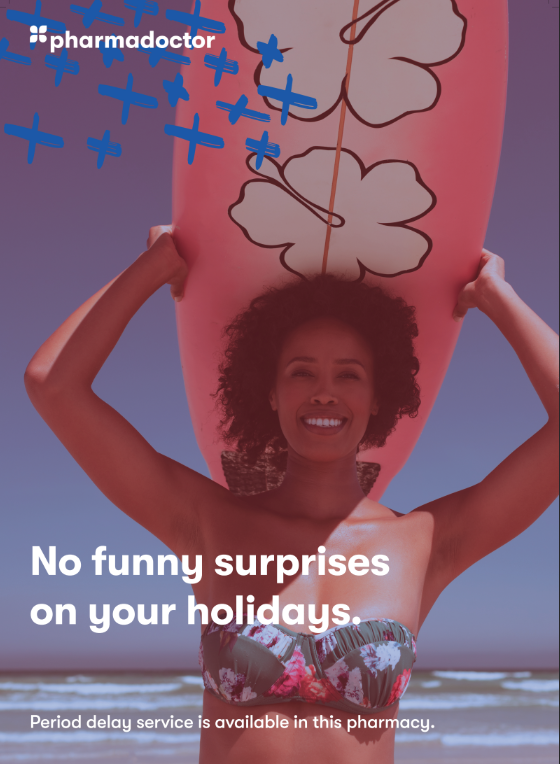 Lady enjoying holiday